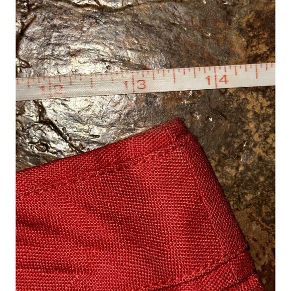 Ann Taylor Women’s Lined Skirt Size 2 Linen Pleated A Line - Picture 5 of 8